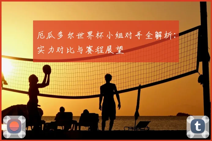厄瓜多尔世界杯小组对手全解析：实力对比与赛程展望